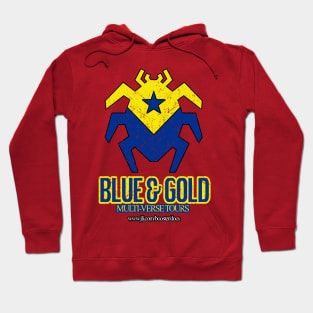 Blue and Gold Tours Distressed Hoodie